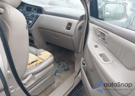 2002 Honda Odyssey Ex-L из США, поврежденный, VIN 5FNRL18092B029848